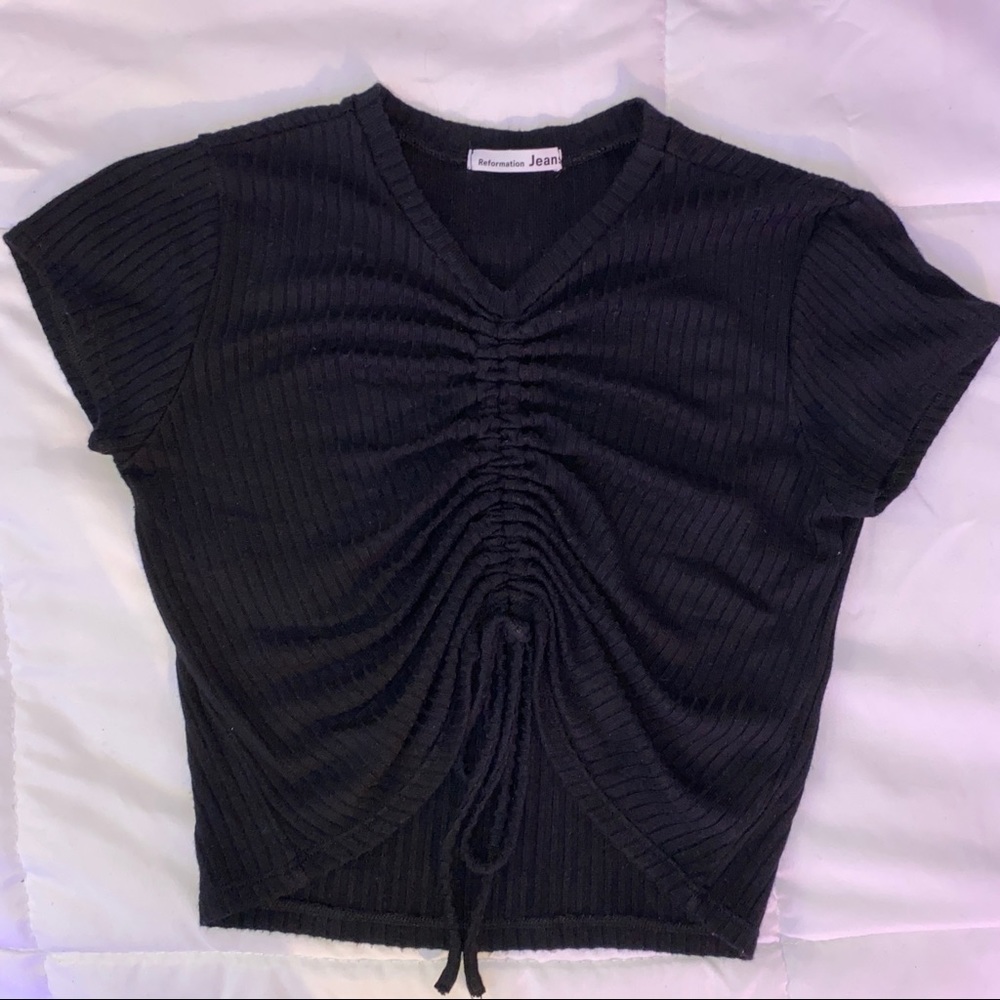 Reformation baby tee